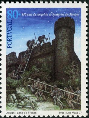 Portugal - 1997 - Conquista de Santarem 850 Anos - 80Esc