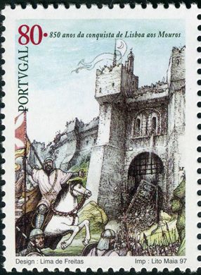 Portugal - 1997 - Conquista de Lisboa 850 Anos - 80Esc
