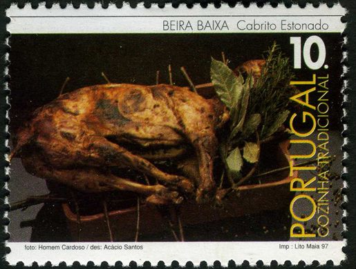Portugal - 1997 - Cozinha Tradicional - Beira Baixa Cabrito Estonado - 10Esc