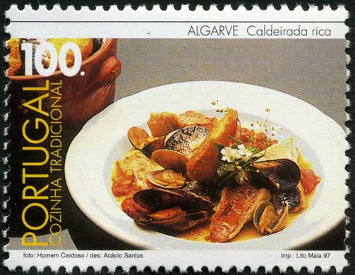 Portugal - 1997 - Cozinha Tradicional - Algarve Caldeirada Rica - 100Esc