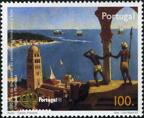 Portugal - 1997 - Caminho Maritimo para a India 500 Anos - 100Esc
