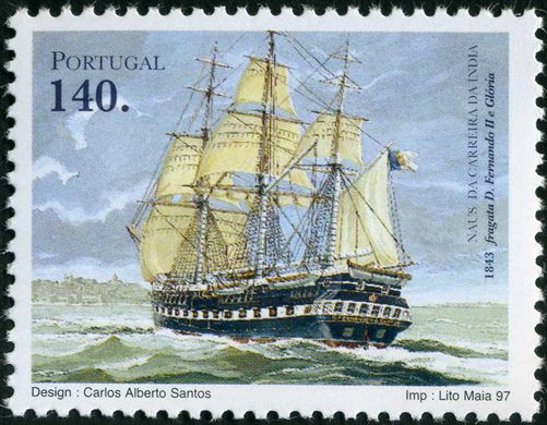 Portugal - 1997 - Naus da Carreira da India - 140Esc00