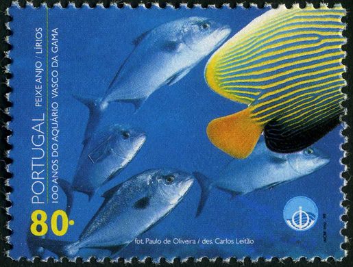 Portugal - 1998 - 100 Anos do Aquario Vasco da Gama - 80Esc