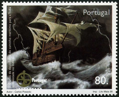 Portugal - 1998 - Caminho Maritimo para a India 500 Anos - 80Esc