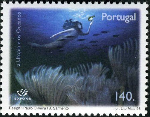 Portugal - 1998 - Expo 98 Lisboa A Utopia e os Oceanos - 140Esc00