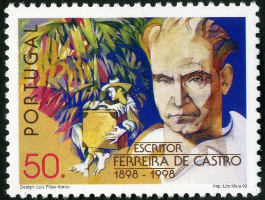 Portugal - 1998 - Ferreira de Castro Centenario - 50 00Esc
