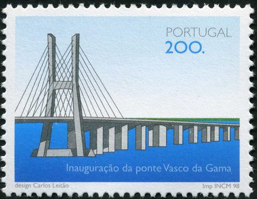 Portugal - 1998 - Inauguracao da Ponte Vasco da Gama - 200Esc
