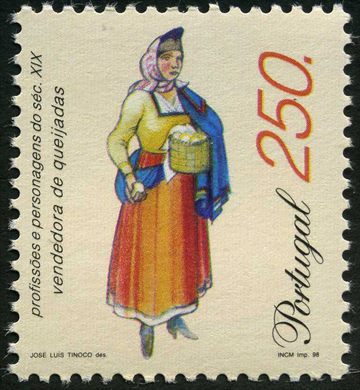 Portugal - 1998 - Profissoes e Personagens do Seculo XIX - 250.00