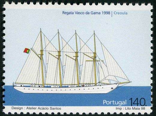 Portugal - 1998 - Regata Vasco da Gama - 140.00