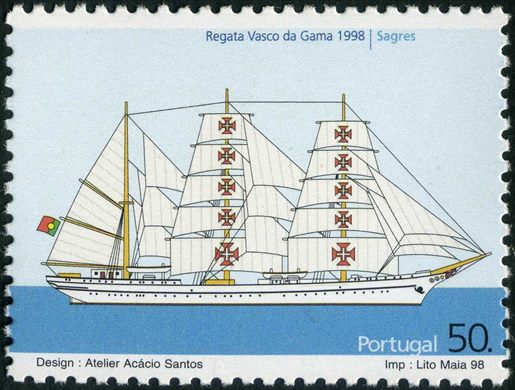 Portugal - 1998 - Regata Vasco da Gama - 50.00