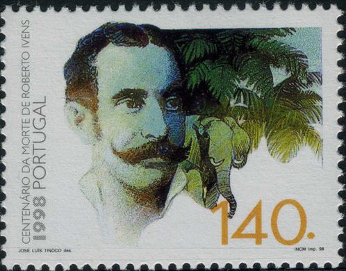 Portugal - 1998 - Centenario da Morte de Roberto Ivens - 140Esc