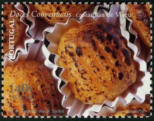 Portugal - 1999 - Doces Conventuais - Castanhas de Viseu - 140 00Esc