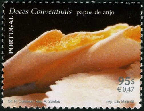 Portugal - 1999 - Doces Conventuais - Papos de Anjo - 95 00Esc