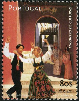 Portugal - 1999 - Encontro de Culturas - Dancas Tradicionais - 80 00Esc