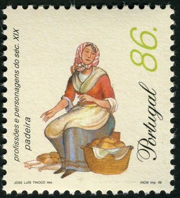 Portugal - 1999 - Profissoes e Personagens do Seculo XIX - 86.00