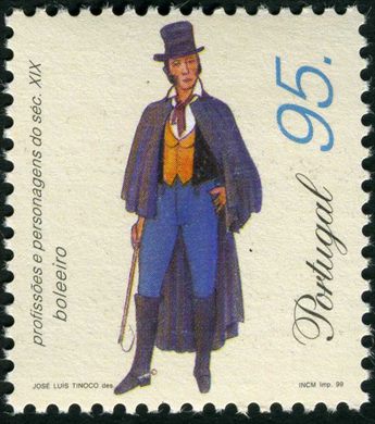 Portugal - 1999 - Profissoes e Personagens do Seculo XIX - 95.00