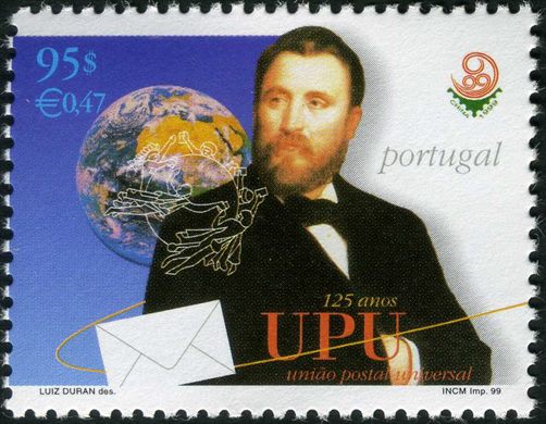 Portugal - 1999 - 125 Anos UPU - 95Esc