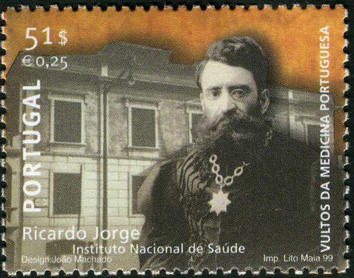 Portugal - 1999 - Vultos da Medicina Portuguesa - Ricardo Jorge Instituto Nacional de Saude - 51Esc