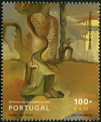 Portugal - 1999 - 50 Anos do Surrealismo em Portugal - 100Esc