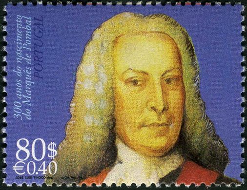 Portugal - 1999 - Marques de Pombal 300 Anos - 80Esc