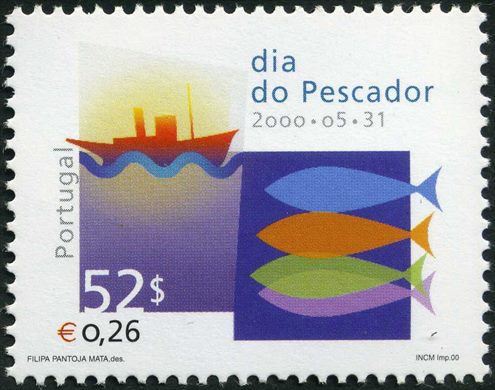 Portugal - 2000 - Dia do Pescador - 31 de Maio - 52Esc00