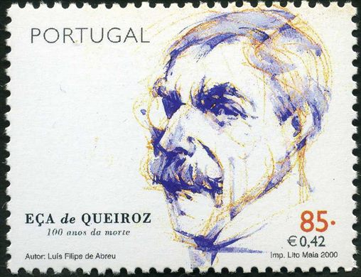 Portugal - 2000 - Eca de Queiroz 100 Anos da Morte - 85 00Esc