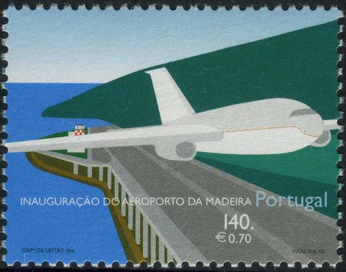 Portugal - 2000 - Inauguracao do Aeroporto da Madeira - 140Esc