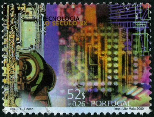 Portugal - 2000 - O Seculo XX Tecnologia - 52 00Esc