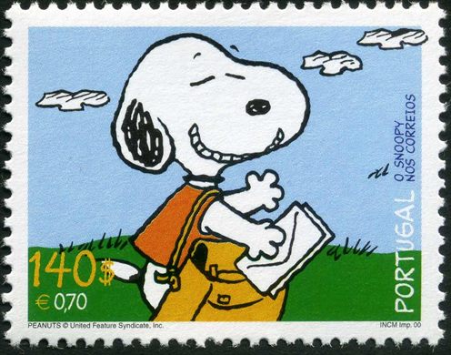 Portugal - 2000 - O Snoopy nos Correios - 140 00Esc