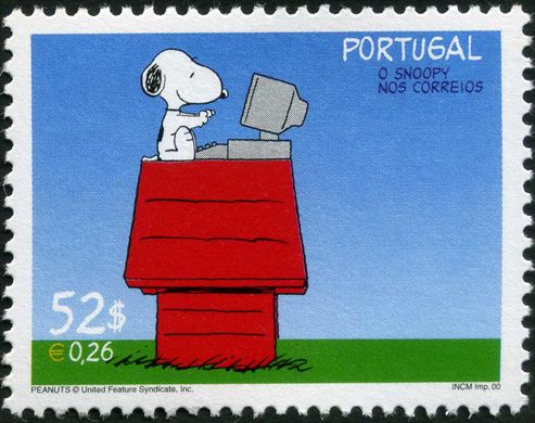 Portugal - 2000 - O Snoopy nos Correios - 52 00Esc