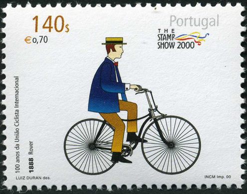 Portugal - 2000 - 100 Anos da Uniao Ciclista Internacional (Rover) - 140Esc