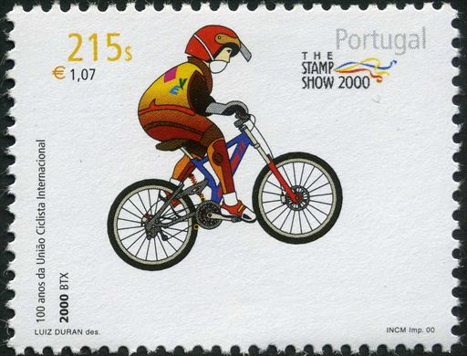 Portugal - 2000 - 100 Anos da Uniao Ciclista Internacional (BTX) - 215Esc