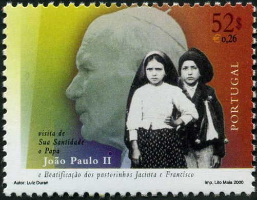 Portugal - 2000 - Visita Papa Joao Paulo II e Beatificacao dos Pastorinhos - 52Esc