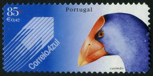 Portugal - 2001 - Aves de Portugal Correio Azul - Caimao - 85Esc