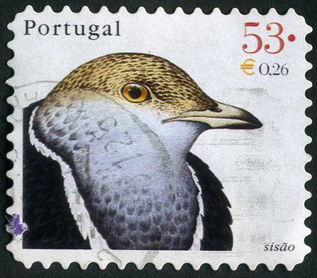 Portugal - 2001 - Aves de Portugal - Sisao - 53Esc