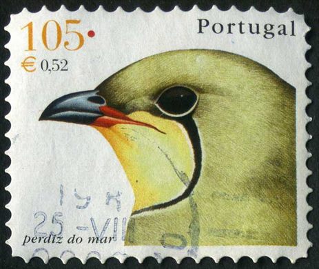 Portugal - 2001 - Aves de Portugal - Perdiz do Mar - 105Esc