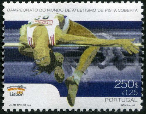 Portugal - 2001 - Campeonato do Mundo de Atletismo de Pista Coberta - 250Esc