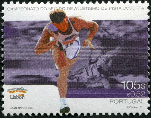 Portugal - 2001 - Campeonato do Mundo de Atletismo de Pista Coberta - 105Esc