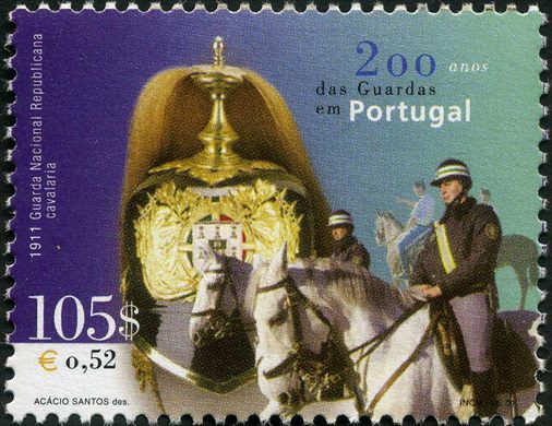 Portugal - 2001 - 200 Anos Guardas em Portugal - 105Esc