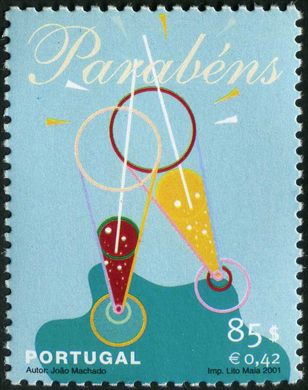 Portugal - 2001 - Mensagens - Brinde - 85Esc00