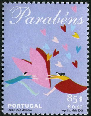 Portugal - 2001 - Mensagens - Casal - 85Esc00