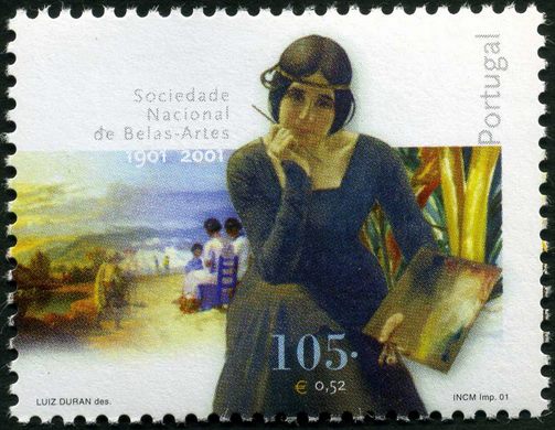 Portugal - 2001 - Sociedade Nacional de Belas Artes - 105 00