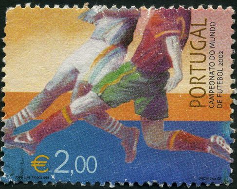 Portugal - 2002 - Campeonato do Mundo de Futebol - 2Euro