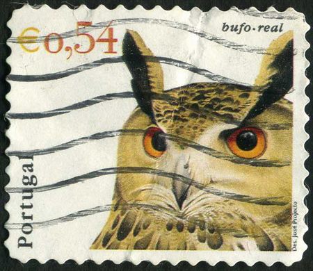 Portugal - 2002 - Aves de Portugal - Bufo Real - 0.54Euro