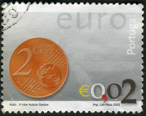 Portugal - 2002 - Introducao do Euro - 0.02Euro