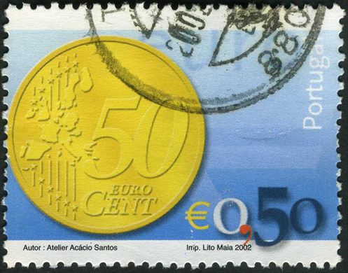 Portugal - 2002 - Introducao do Euro - 0.50Euro