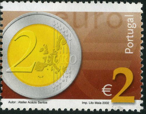 Portugal - 2002 - Introducao do Euro - 2Euro