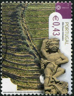 Portugal - 2002 - Patrimonio Humanidade UNESCO - Alto Douro Vinhateiro - 0.43Euro