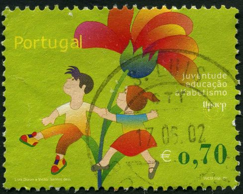 Portugal - 2002 - UPAEP Juventude Educacao Alfabetismo Verde - 0.70Euro