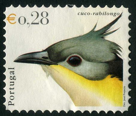 Portugal - 2003 - Aves de Portugal - Cuco Rabilongo - 0.28Euro